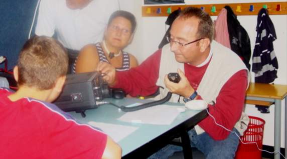 F5OQK depuis l'ecole